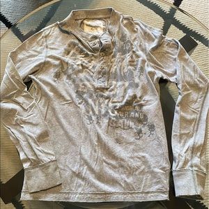 Grey Long-Sleeve Tee-Shirt